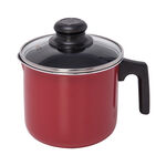 Milk Pot With Glass Lid Red image number 0