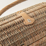 Willow picnic basket 26 pcs set for 4 person image number 2