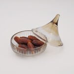 دلتي تمرية زجاج 15 مل، بني image number 0