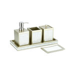  5 Pcs Bath Set Pearlized image number 0