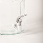 La Mesa 9 pcs glass juice dispensser and juice cups 3.1 L image number 6