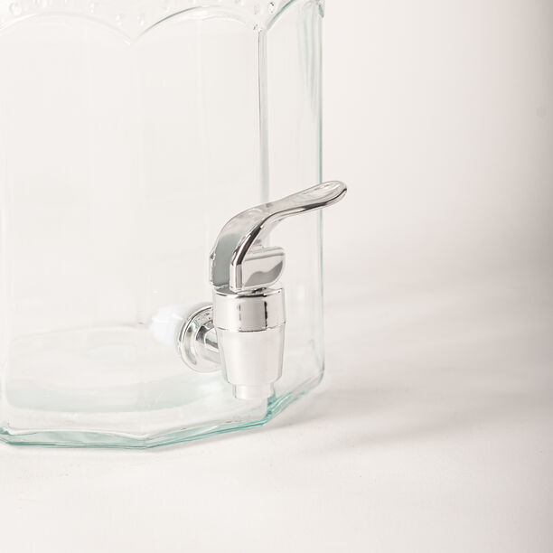 La Mesa 9 pcs glass juice dispensser and juice cups 3.1 L image number 6