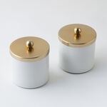 ألبرتو طقم توابل ستانلس ستيل 4 قطع، أبيض وذهبي image number 1