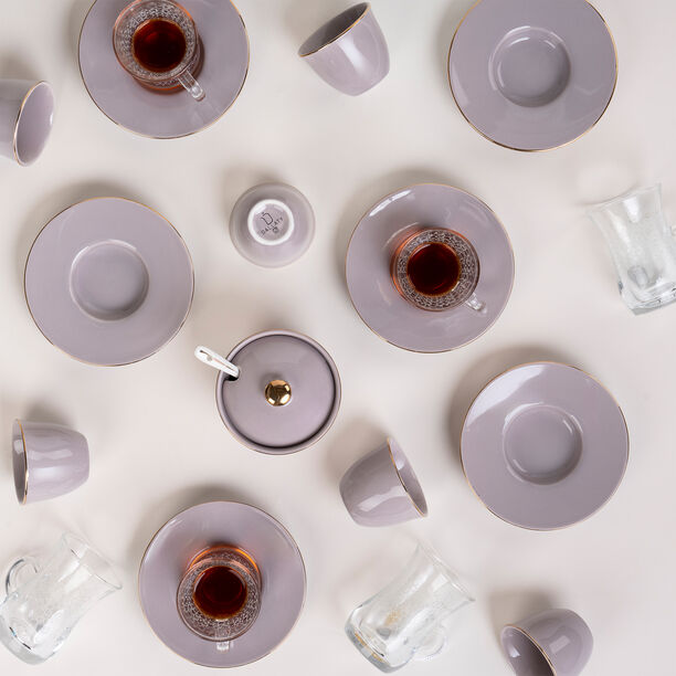 Arabic Tea And Coffee Set 20 Pieces image number 6