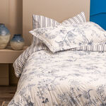 Cottage icy floral 6pc comforter king blue 220*240 cm image number 1