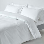 Cottage white queen light microfiber summer duvet 200*200 cm image number 1