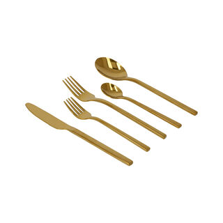 20 PCS CUTLERY SET ROSE GOLD