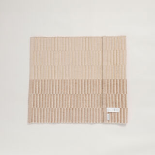 Hand woven rug size 120*75cm beige