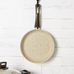 Alberto 7pcs granite cookware set brownstone image number 3