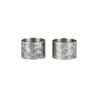 2 Pcs Stainless Steel Napkin Ring