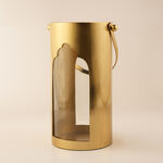 Lucerna Ramadan Lanterns Large, Gold 23*18*50Cm image number 0