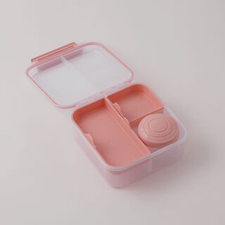 Alberto plastic salad bowl, pink 21.8*18.1*8.4cm