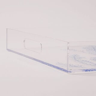 Dallaty acrylic serving tray, 52*40*6 cm