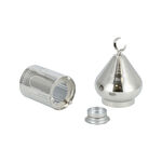 Metal Candle Holder 11*11*25 Cm image number 2