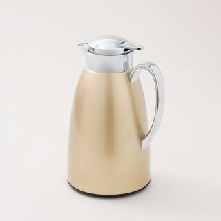 Dallaty champagne gold steel vacuum flask