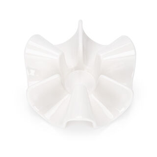 Pot Warmer Porcelain Arch White