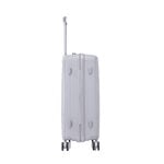 Travel vision durable PP 3 pcs luggage set, silver image number 4