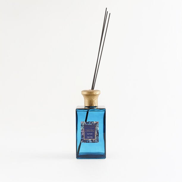 هومز فواحة عطور زجاجي البنفسج المثلّج برائحة الزهور مع أعواد 2200 مل image number 2