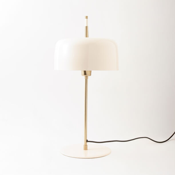 هومز مصباح طاولة من معدن وخشب، ذهبي 26*26*55سم image number 0