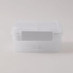 ألبرتو وعاء سلطة بلاستيك، أبيض 21.8*18.1*8.4سم image number 3