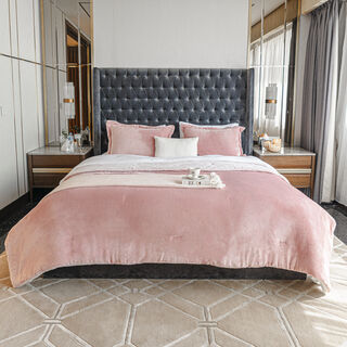 3 Pcs Flannel Comforter Set Twin Size