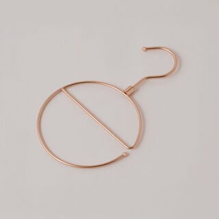 هومز علاقة أوشحة معدنية ذهبي 27*22*32 سم