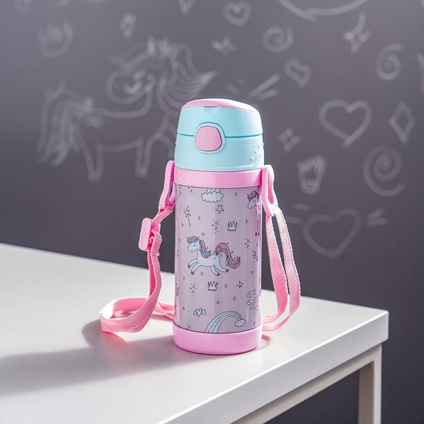 Stainless Steel Water Bottle 350Ml Unicorn image number 0