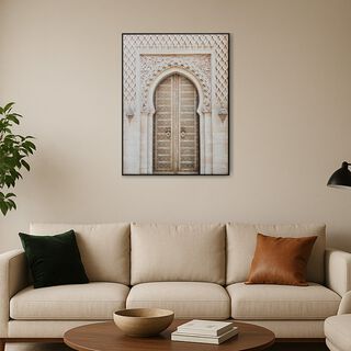 Homez arabian style gate art canvas 90*120cm