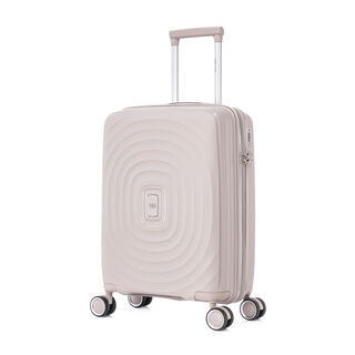 Travel Vision Trolley Suitcase Circles 20 White 39*22*56 Cm