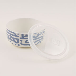 البرتو طقم حافظات سيراميك 4 قطع، أزرق