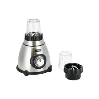 Alberto Steel Blender 3 In1 Glass Jar 400W