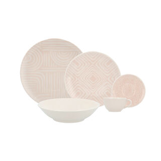 20 Piece Porcelain Dinner Set Rio