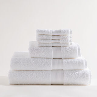 Boutique Blanche White Egyptian Cotton Luxury Bath Towel, 140*70 Cm