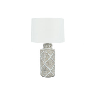 Table Lamp Beige 16 *16 * 42 cm