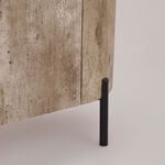 خزانة طاولة هومز بأرجل معدنية 120*40*75سم image number 3