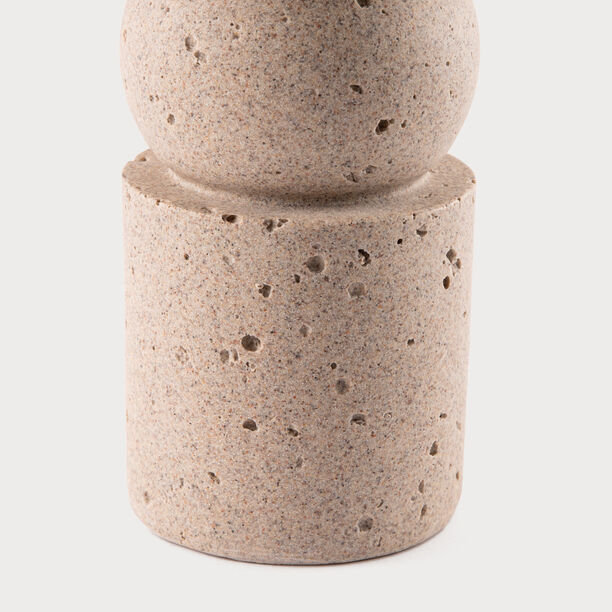 Huda Vase 9.4x9.4x21.5cm Dark Grey image number 3