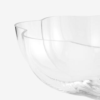 لا ميسا وعاء فواكه زجاج، كبير 13*26*11.5سم