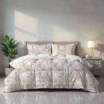 كوتاج طقم لحاف 4 قطع بتصميم هندسي بوهو سوبر كينج 240*260سم image number 2
