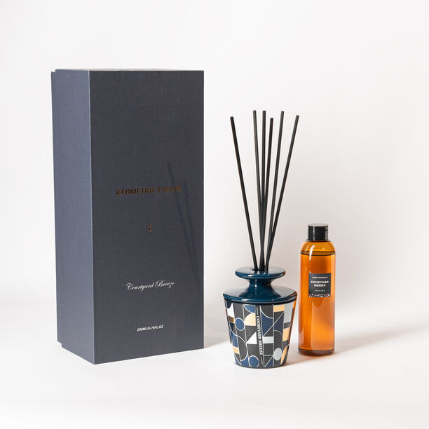 Courtyard breeze diffuser with fiber sticks 200 ml image number 0