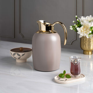 Dallaty Sarab Vacuum Flask Light Brown