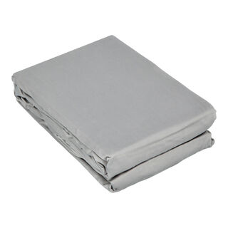 Boutique Blanche Bamboo Fitted Sheet 200X200+35 Cm Grey