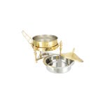 La Mesa Chaffing Dish With Side Hanger 3L Gold Colour image number 2