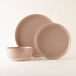 La Mesa 12 pcs dinner set pink glaze image number 0
