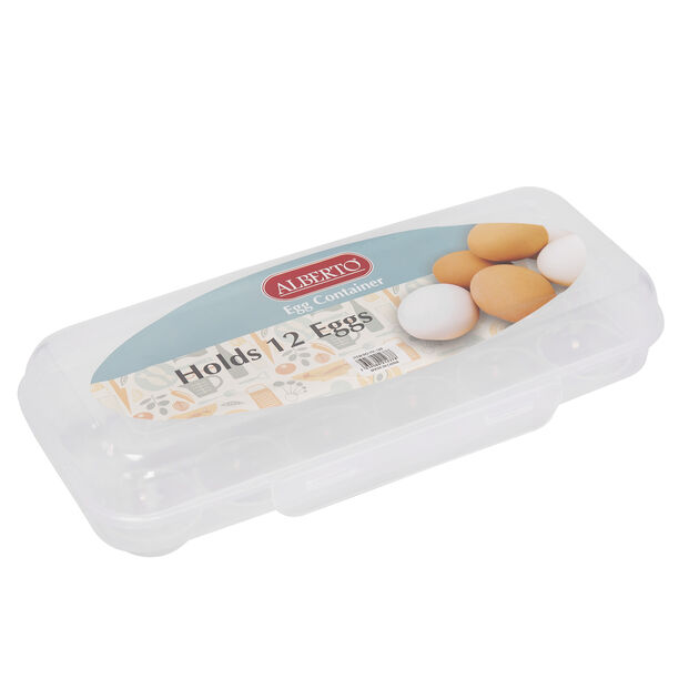 Alberto Plastic Egg Case Transparent image number 2