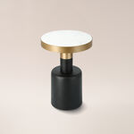 Marble Side Table 36*36*51 cm image number 2