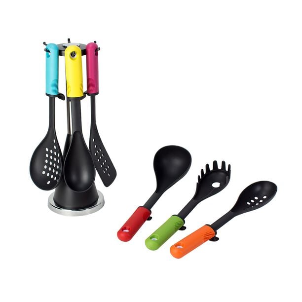 Alberto Utensil Set 6 Pieces With Stand image number 2