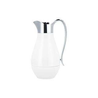دلة ستيل ابيض سعه 1L