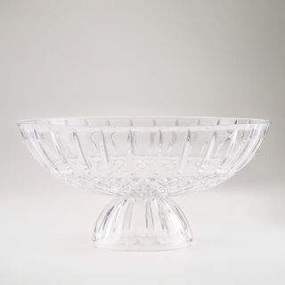 وعاء ديكور هومز زجاج شفاف 29.4*29.4*14.4 سم