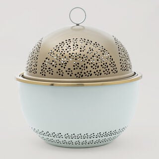 La Mesa Food Server, Gold, 3.5 Ltr, 30 Cm Dia