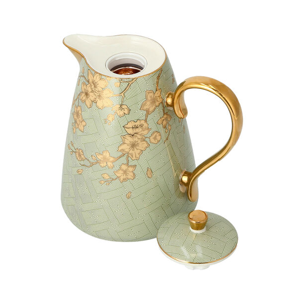 دلة بورسلان حافظة للحرارة 1 لتر image number 3